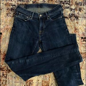 Abercrombie and Fitch Langdon slim stretch jeans in dark wash. 29W 32L